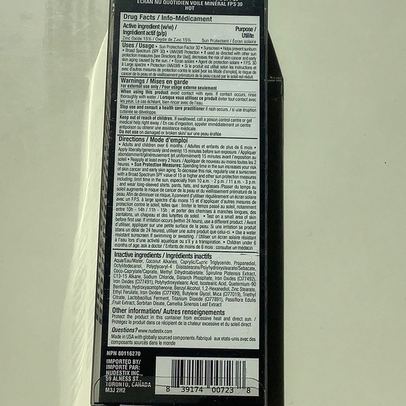 NUDESTIX Daily Mineral Veil SPF 30 - Picture 4 of 4